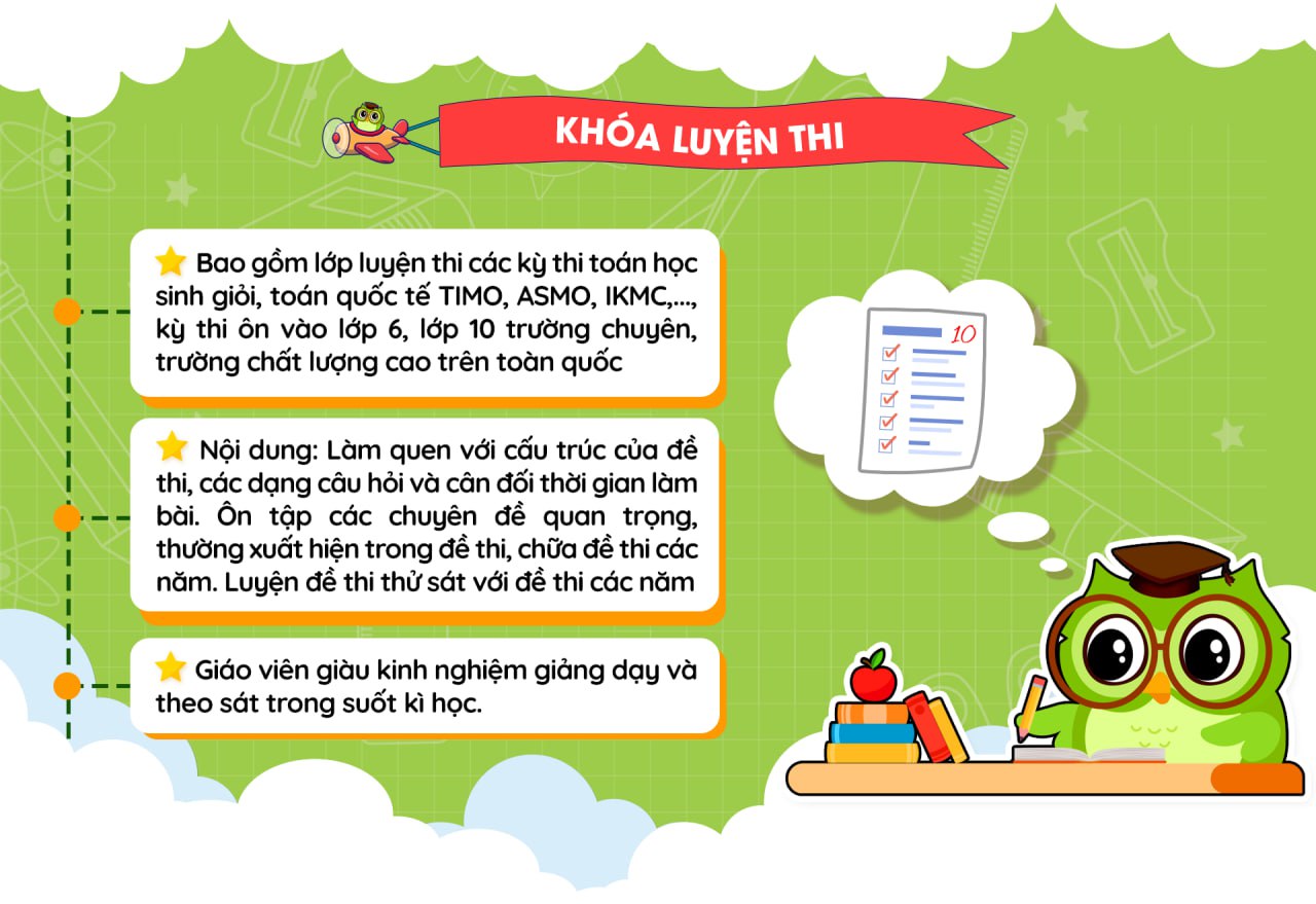 khóa luyện thi